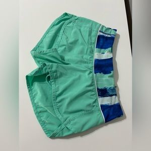Teal / Turquoise Lululemon Shorts